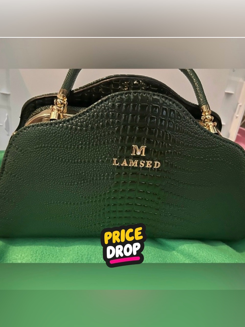 Green M Lamsed Women's Bag